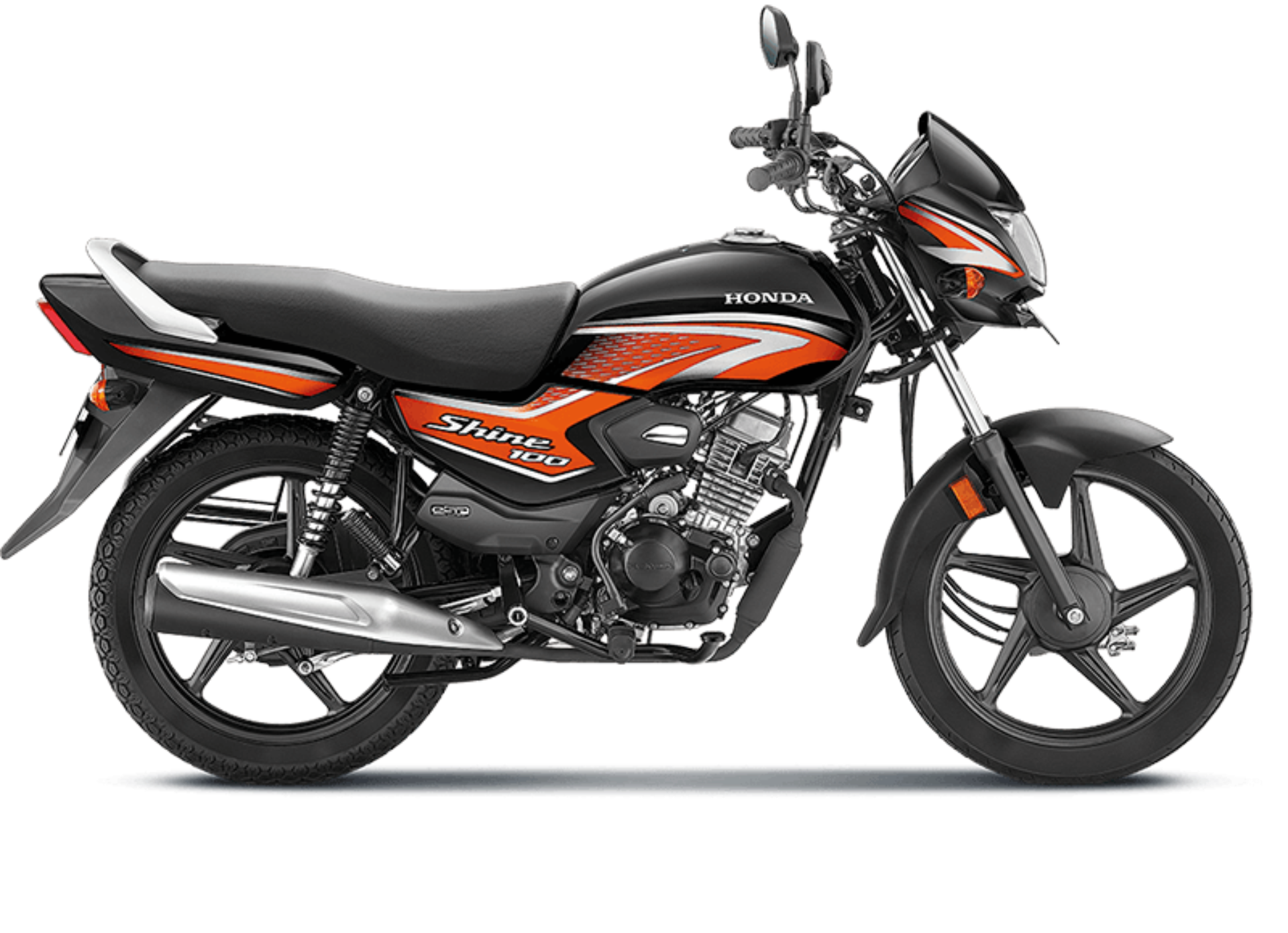 Orange with Black